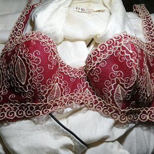 Lejaby embroidered bra Never been used